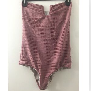 Acacia mesh swimsuit size Large.
